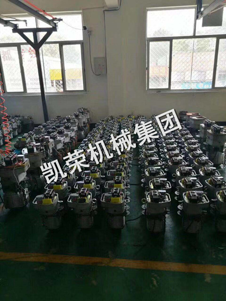 凱榮環(huán)鏈電動葫蘆生產(chǎn)廠區(qū)